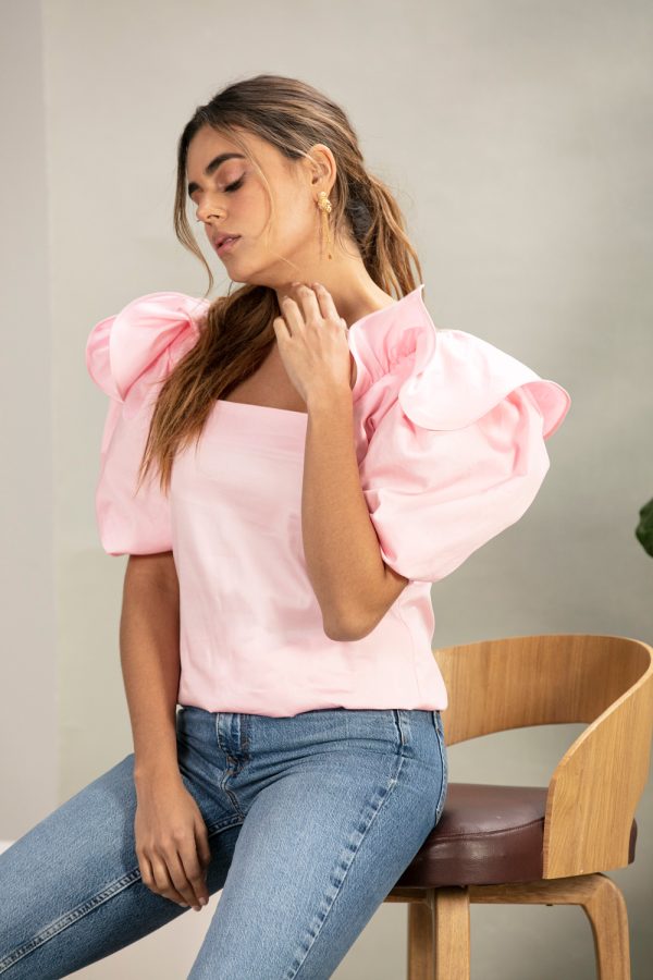 Blusa Rosa